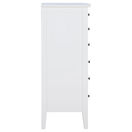 Bexhill 8-drawer Chest of Drawers White by Coaster at Eve Furniture