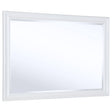 Bexhill White Dresser Mirror by Coaster at Eve Furniture