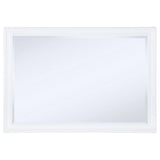Bexhill White Dresser Mirror by Coaster at Eve Furniture