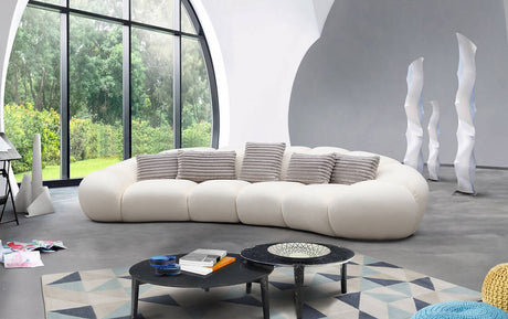 Big White Cloud White Sectional by New Era Innovations at Eve Furniture