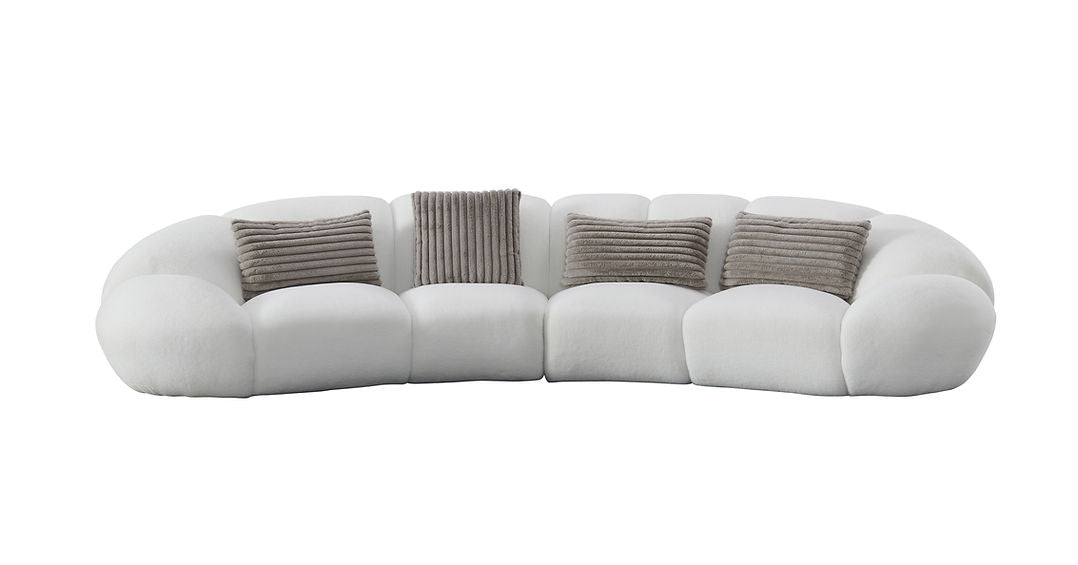 Big White Cloud White Sectional by New Era Innovations at Eve Furniture