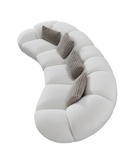 Big White Cloud White Sectional by New Era Innovations at Eve Furniture