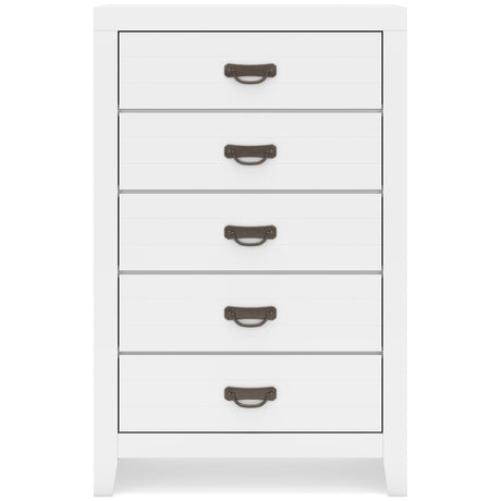 Binterglen White Panel Youth Bedroom Set by Ashley at Eve Furniture