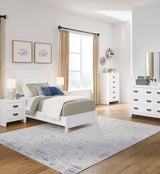 Binterglen White Panel Youth Bedroom Set by Ashley at Eve Furniture