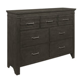 Blaire Farm Charcoal Gray Panel Bedroom Set by Homelegance at Eve Furniture