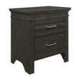 Blaire Farm Charcoal Gray Panel Bedroom Set by Homelegance at Eve Furniture