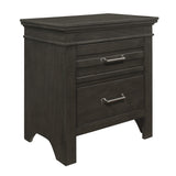 Blaire Farm Charcoal Gray Panel Bedroom Set by Homelegance at Eve Furniture