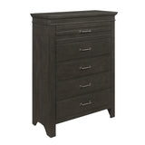 Blaire Farm Charcoal Gray Panel Bedroom Set by Homelegance at Eve Furniture