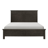 Blaire Farm Charcoal Gray Queen Panel Bed by Homelegance at Eve Furniture