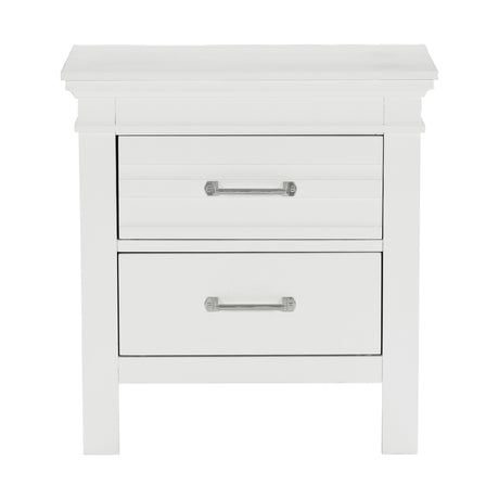 Blaire Farm White Panel Bedroom Set by Homelegance at Eve Furniture