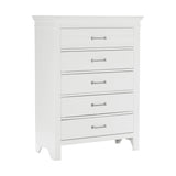 Blaire Farm White Panel Bedroom Set by Homelegance at Eve Furniture