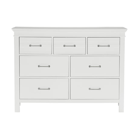 Blaire Farm White Panel Bedroom Set by Homelegance at Eve Furniture