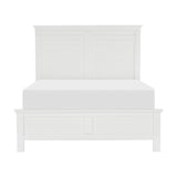 Blaire Farm White Queen Panel Bed by Homelegance at Eve Furniture
