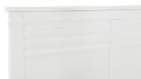 Blaire Farm White Queen Panel Bed by Homelegance at Eve Furniture