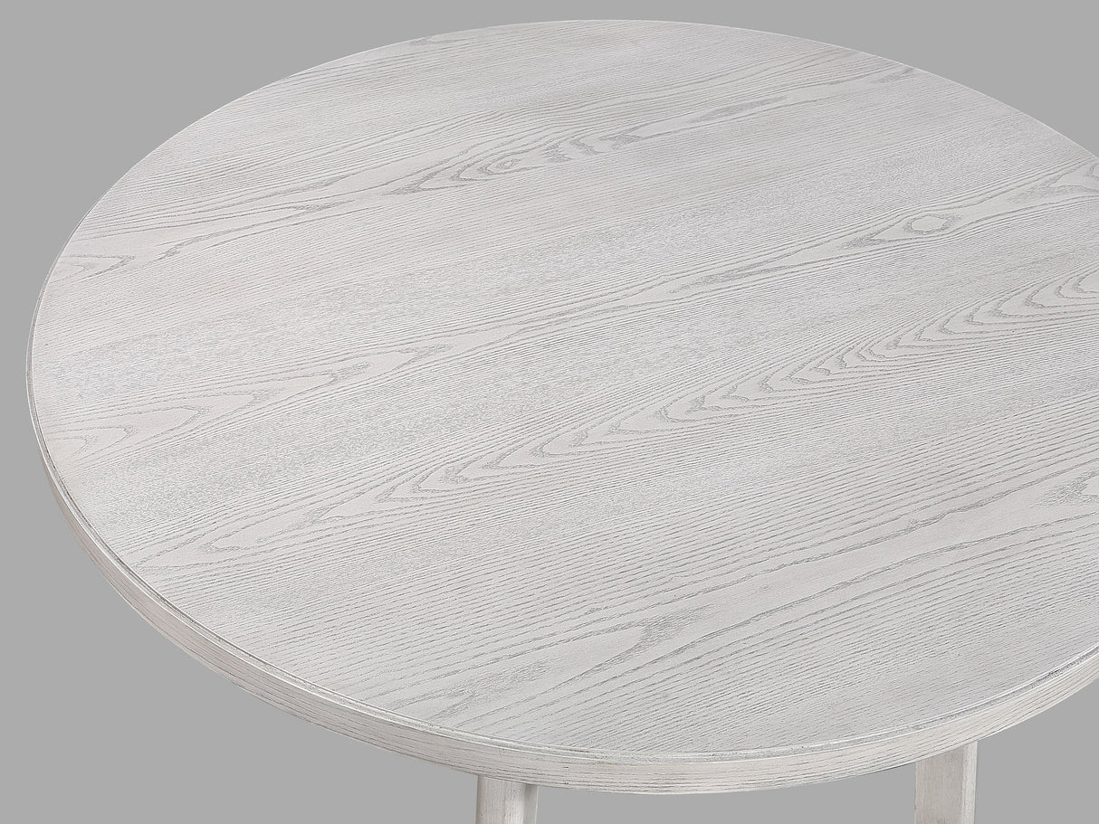 Blanche Gray Round Dining Table by Crown Mark at Eve Furniture