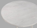 Blanche Gray Round Dining Table by Crown Mark at Eve Furniture