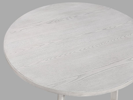 Blanche Gray Round Dining Table by Crown Mark at Eve Furniture