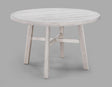 Blanche Gray Round Dining Table by Crown Mark at Eve Furniture