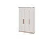 Bohemsoft 3 Door Wardrobe by Furnia at Eve Furniture