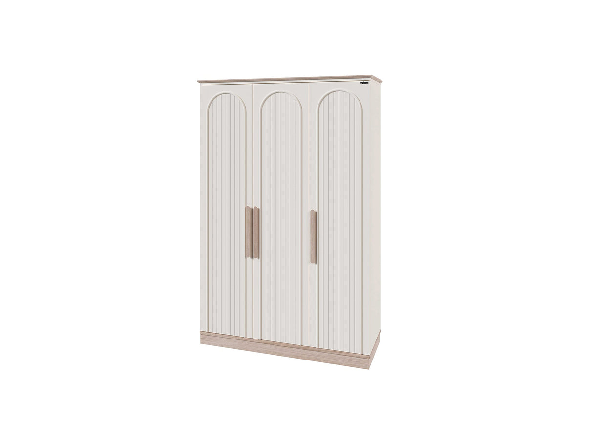 Bohemsoft 3 Door Wardrobe by Furnia at Eve Furniture