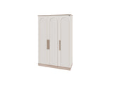 Bohemsoft 3 Door Wardrobe by Furnia at Eve Furniture