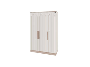 Bohemsoft 3 Door Wardrobe by Furnia at Eve Furniture