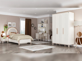 Bohemsoft Kids Room Set (Twin Bed & Study Desk & Nightstand) by Furnia at Eve Furniture
