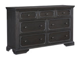 Bolingbrook Wire-Brushed Charcoal Storage Platform Bedroom Set by Homelegance at Eve Furniture