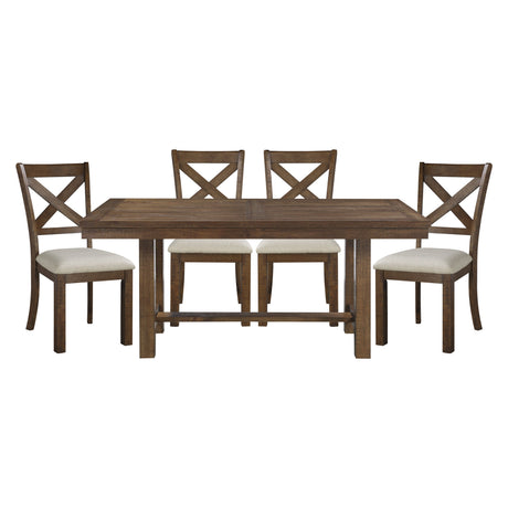 Bonner Brown Dining Set by Homelegance at Eve Furniture