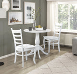 Bonnie White Dining Side Chair, Set of 2 by Homelegance at Eve Furniture