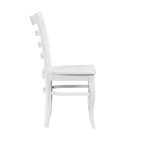 Bonnie White Dining Side Chair, Set of 2 by Homelegance at Eve Furniture