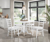 Bonnie White Dining Side Chair, Set of 2 by Homelegance at Eve Furniture