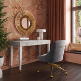 Brandyss Burl Work Desk by TOV Furniture at Eve Furniture