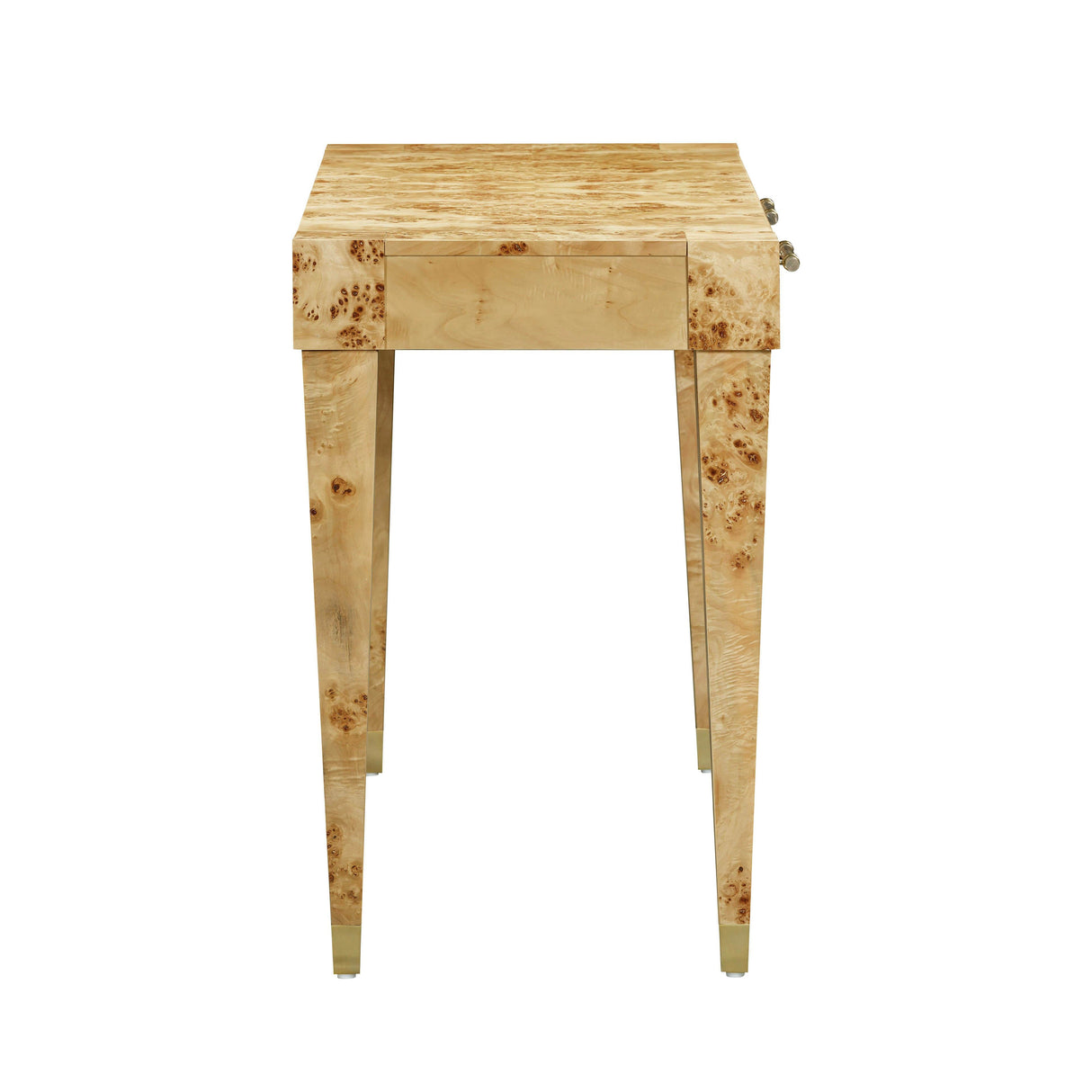 Brandyss Burl Work Desk by TOV Furniture at Eve Furniture