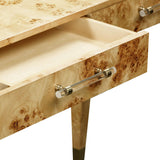 Brandyss Burl Work Desk by TOV Furniture at Eve Furniture
