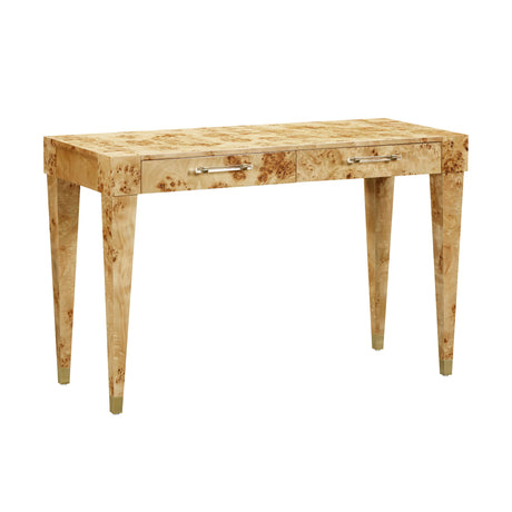 Brandyss Burl Work Desk by TOV Furniture at Eve Furniture