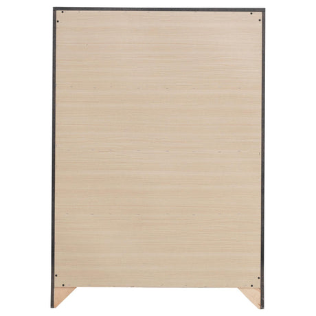 Brantford Barrel Oak 4-Drawer Chest by Coaster at Eve Furniture