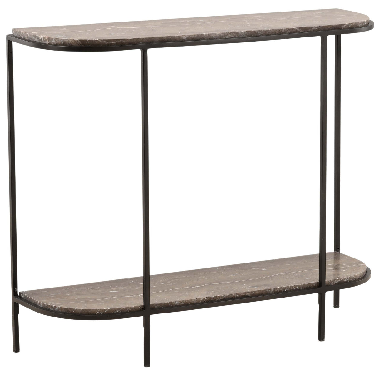 Brian Console Table, Brown by Dovetail at Eve Furniture