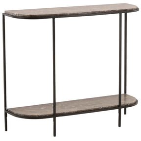 Brian Console Table, Brown by Dovetail at Eve Furniture