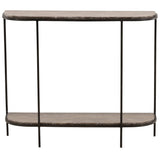 Brian Console Table, Brown by Dovetail at Eve Furniture