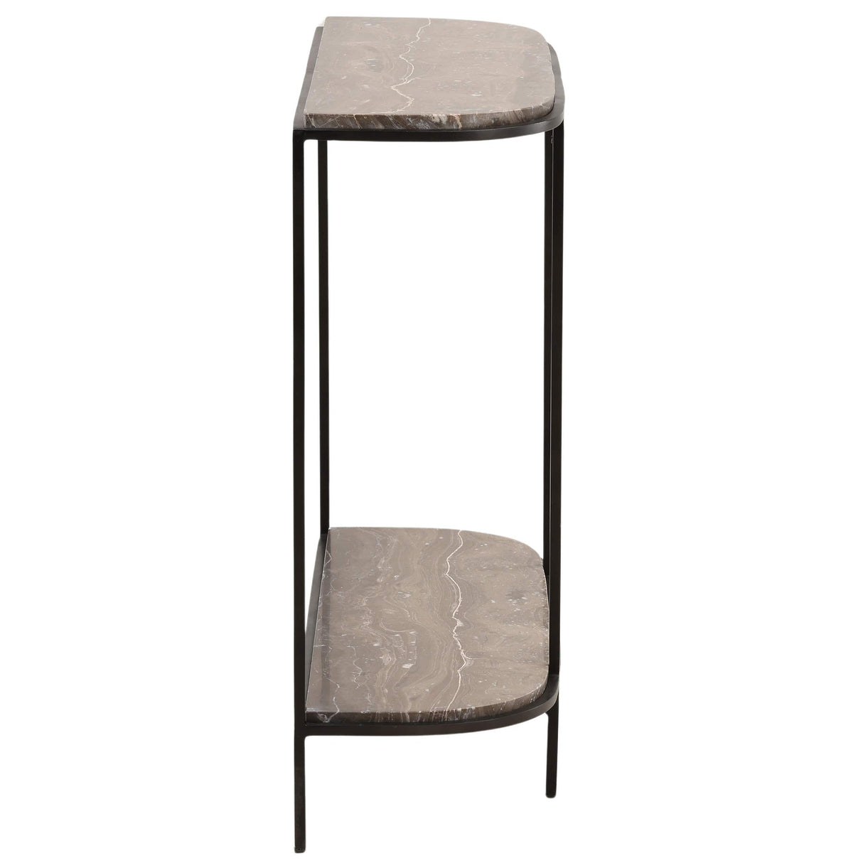 Brian Console Table, Brown by Dovetail at Eve Furniture