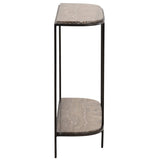 Brian Console Table, Brown by Dovetail at Eve Furniture