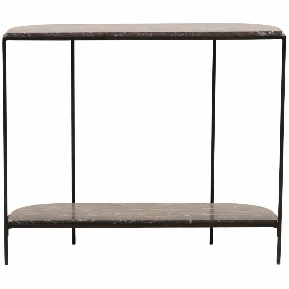 Brian Console Table, Brown by Dovetail at Eve Furniture