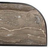 Brian Console Table, Brown by Dovetail at Eve Furniture