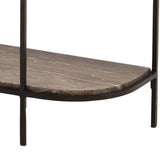 Brian Console Table, Brown by Dovetail at Eve Furniture