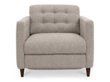Bridgers Warm Grey Power Recliner Chair by Moe's Home at Eve Furniture