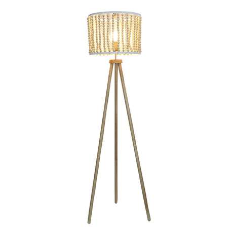 Brillo Three Legged Floor Lamp Natural by Ashcroft Imports at Eve Furniture