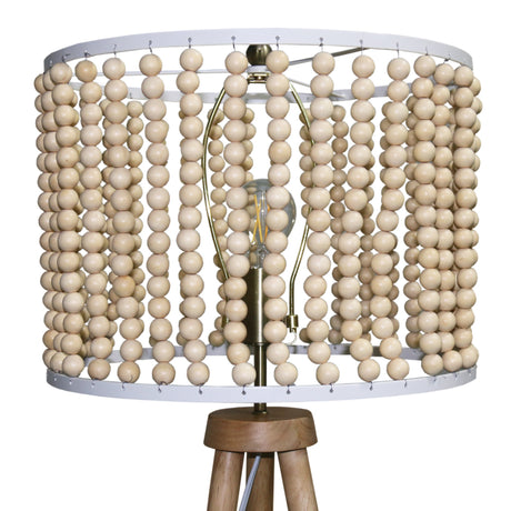 Brillo Three Legged Floor Lamp Natural by Ashcroft Imports at Eve Furniture