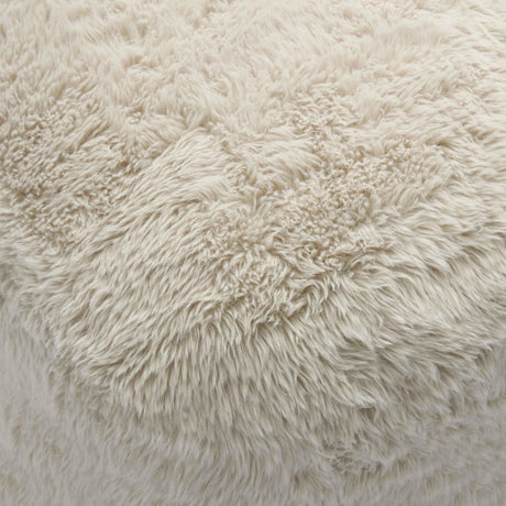 Britt Vegan Shearling Ottoman by TOV Furniture at Eve Furniture