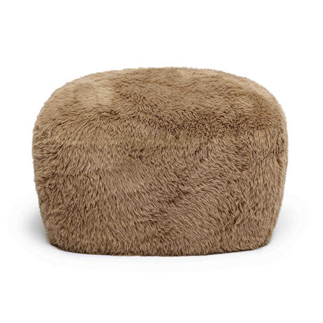 Britt Vegan Shearling Ottoman by TOV Furniture at Eve Furniture